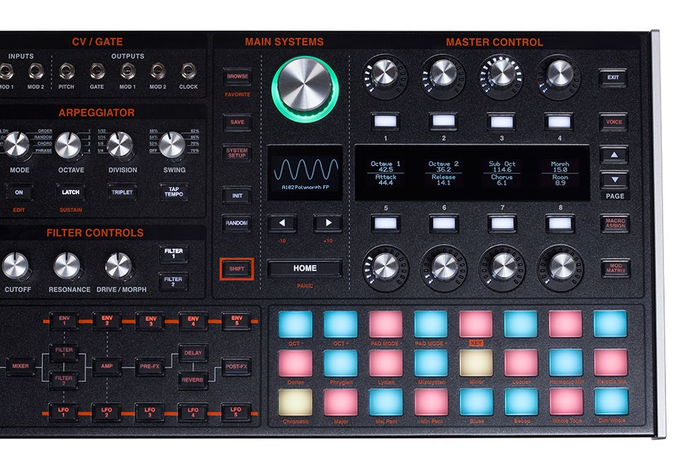 ASM Hydrasynth Desktop 8-Voice Polyphonic Wave Morphing Synthesizer