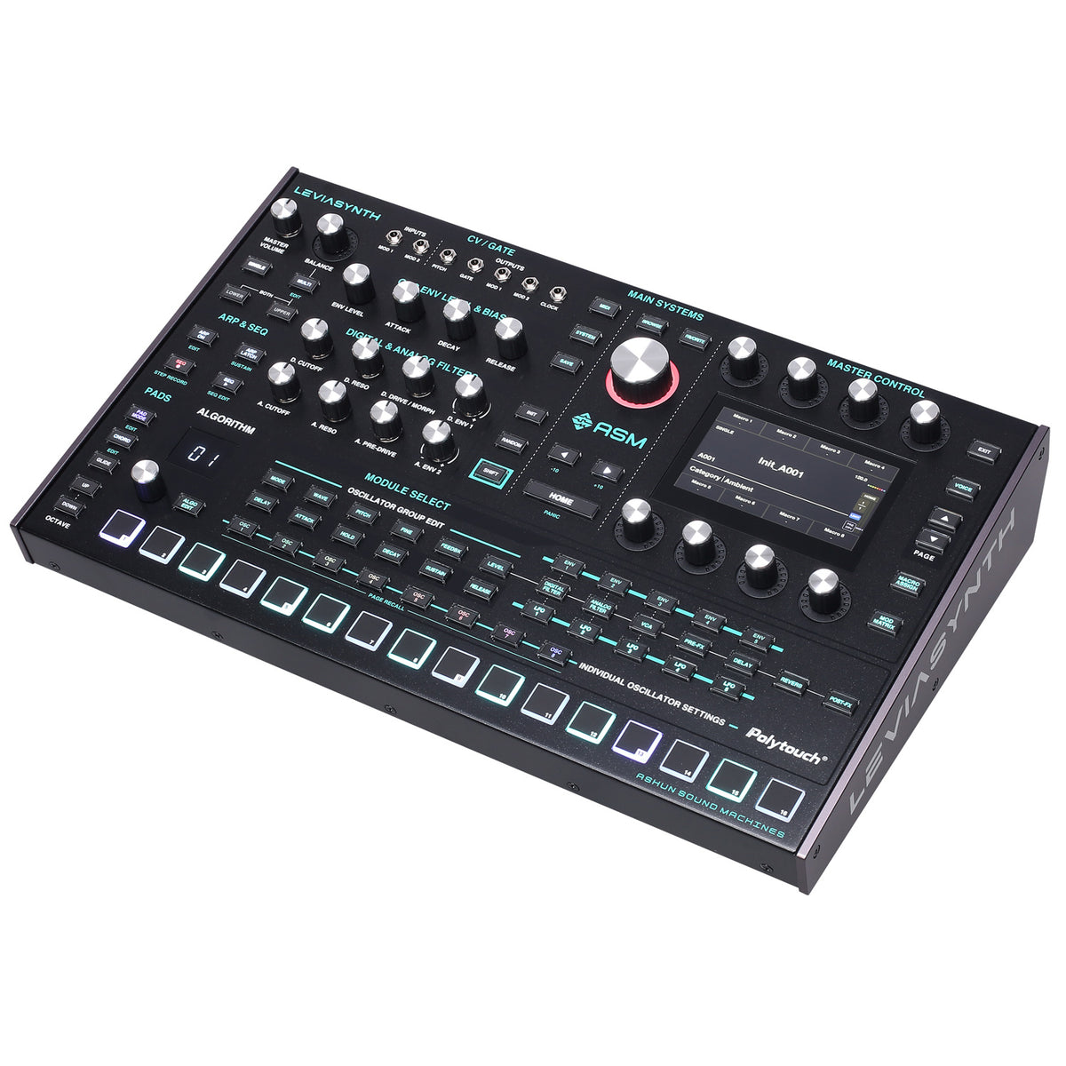 ASM Leviasynth 16-Voice Desktop Synthesizer