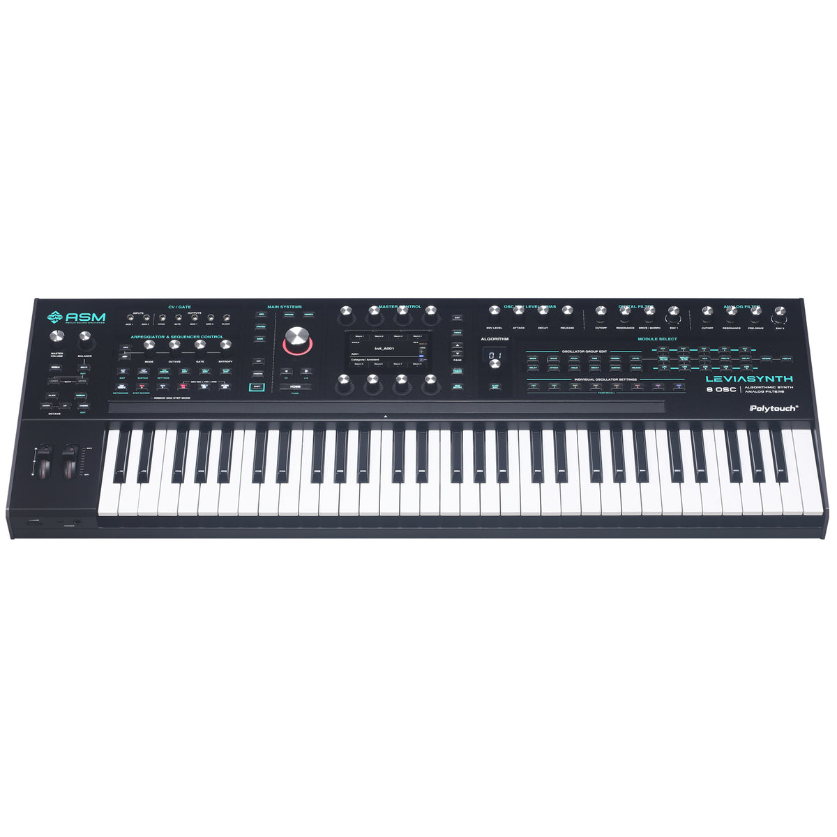 ASM Leviasynth 16-Voice Keyboard Synthesizer (Demo Deal)