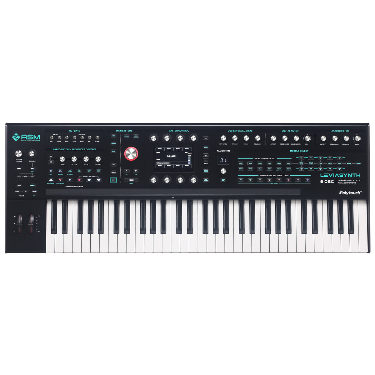 ASM Leviasynth 16-Voice Keyboard Synthesizer