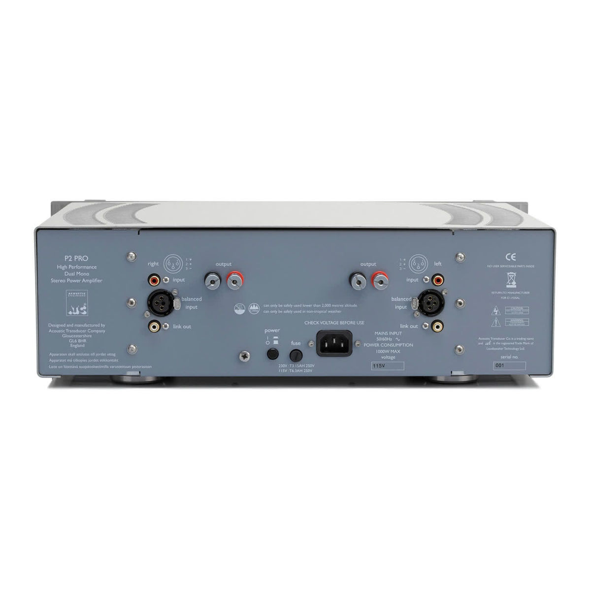 ATC Loudspeakers P2 Pro 2x 300 Watt Amplifier