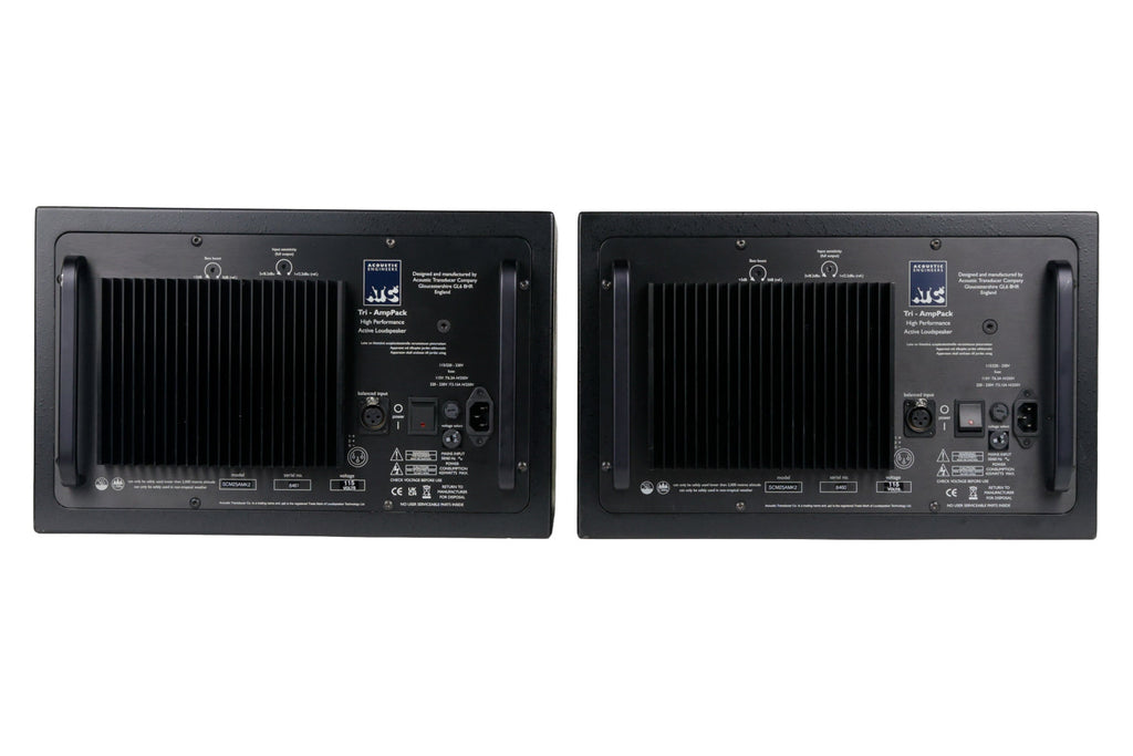 ATC Loudspeakers SCM25A PRO Mk2 Compact Active 3-Way Monitor - Pair #8460/8461 (Used)