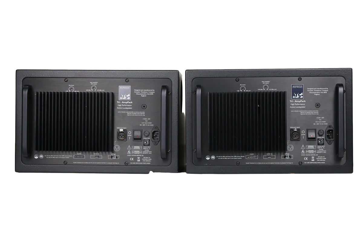 ATC Loudspeakers SCM25A PRO Mk2 Compact Active 3-Way Monitor - Pair #8462/8463 (Used)