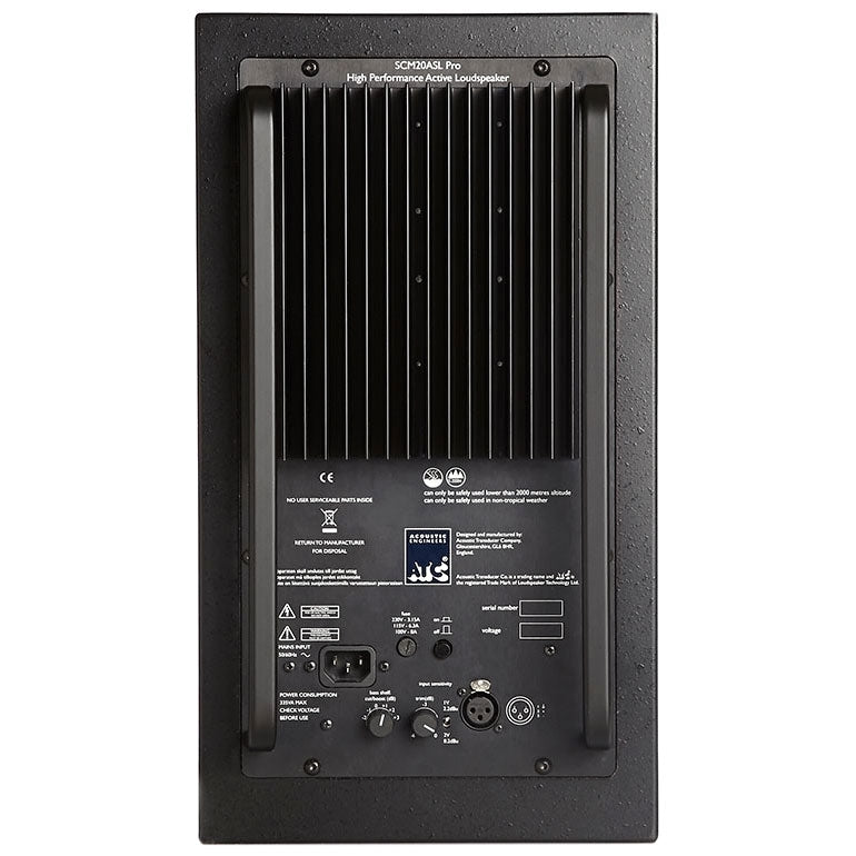 ATC Loudspeakers SCM20A Pro MK2 2-Way Active Monitor - Pair