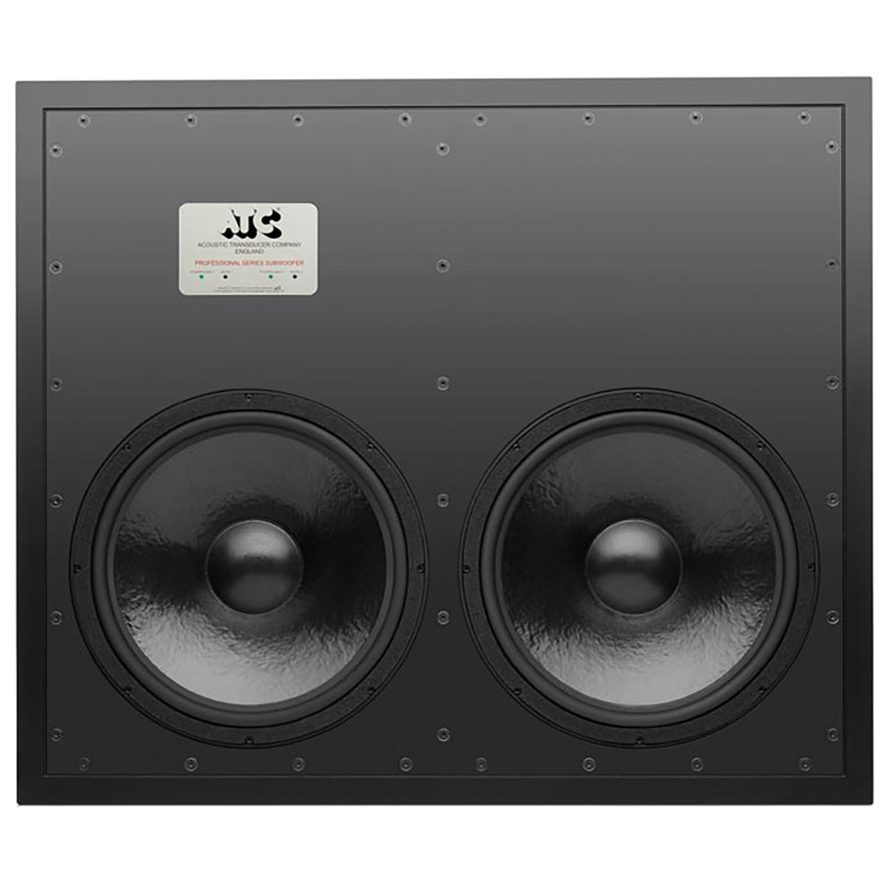 ATC SCS240iW Pro Dual 15" Active In-Wall Subwoofer - Single