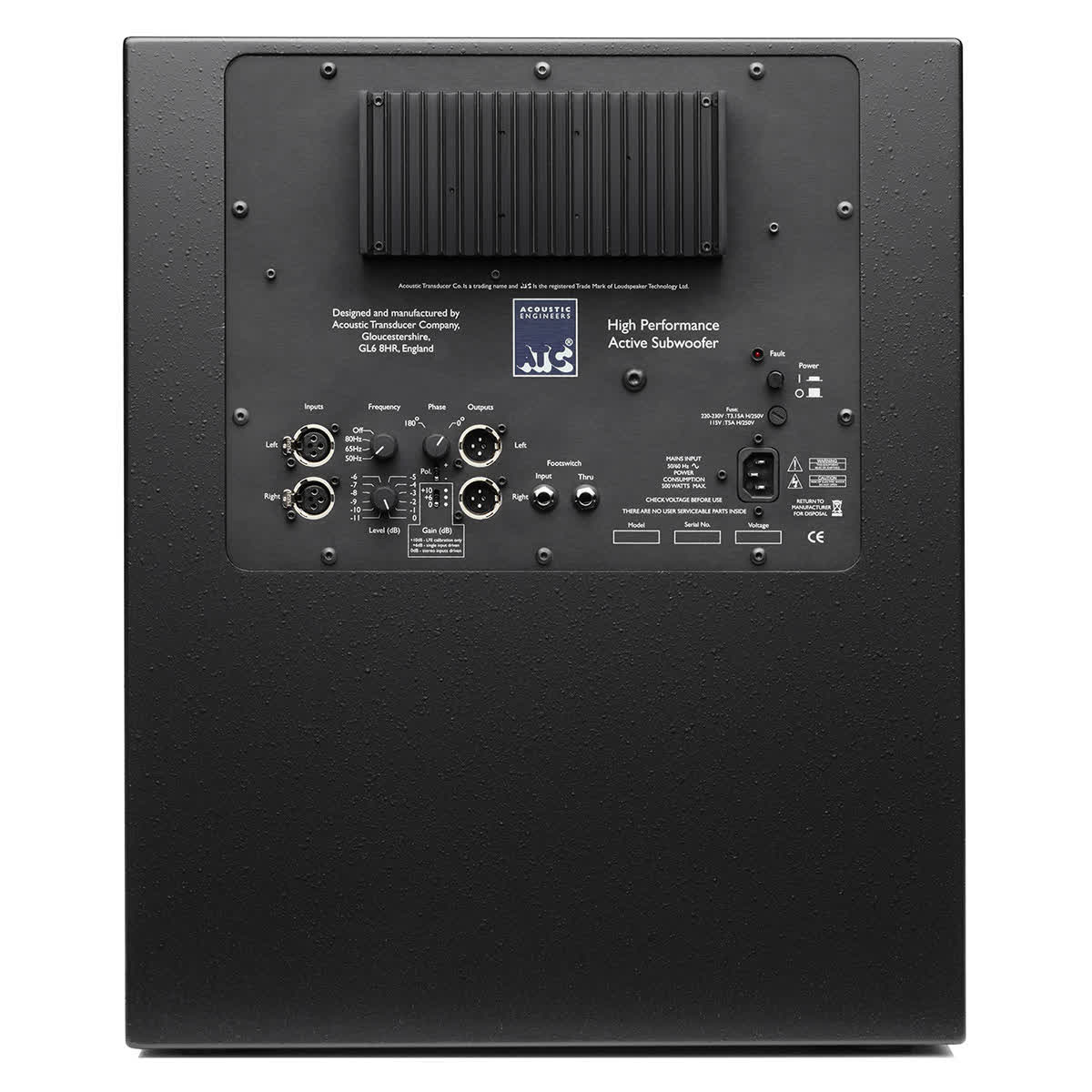ATC Loudspeakers SCS70 Pro 12" Active Subwoofer