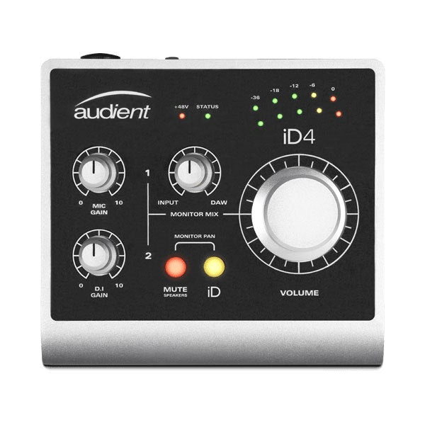 新品未使用　AUDIENT iD4 Audient iD4 Single Channel USB2 Interface and Monitoring System