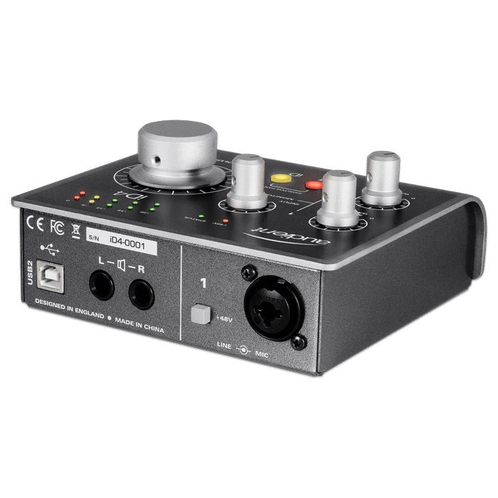 Audient iD4 Single Channel USB2 Interface and Monitoring System