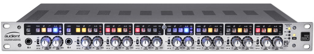 Audient ASP880 8-Channel Microphone Preamp with ADC