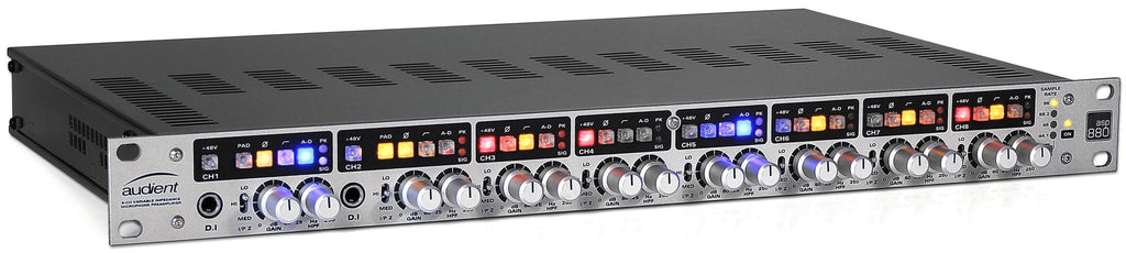 Audient ASP880 8-Channel Microphone Preamp with ADC