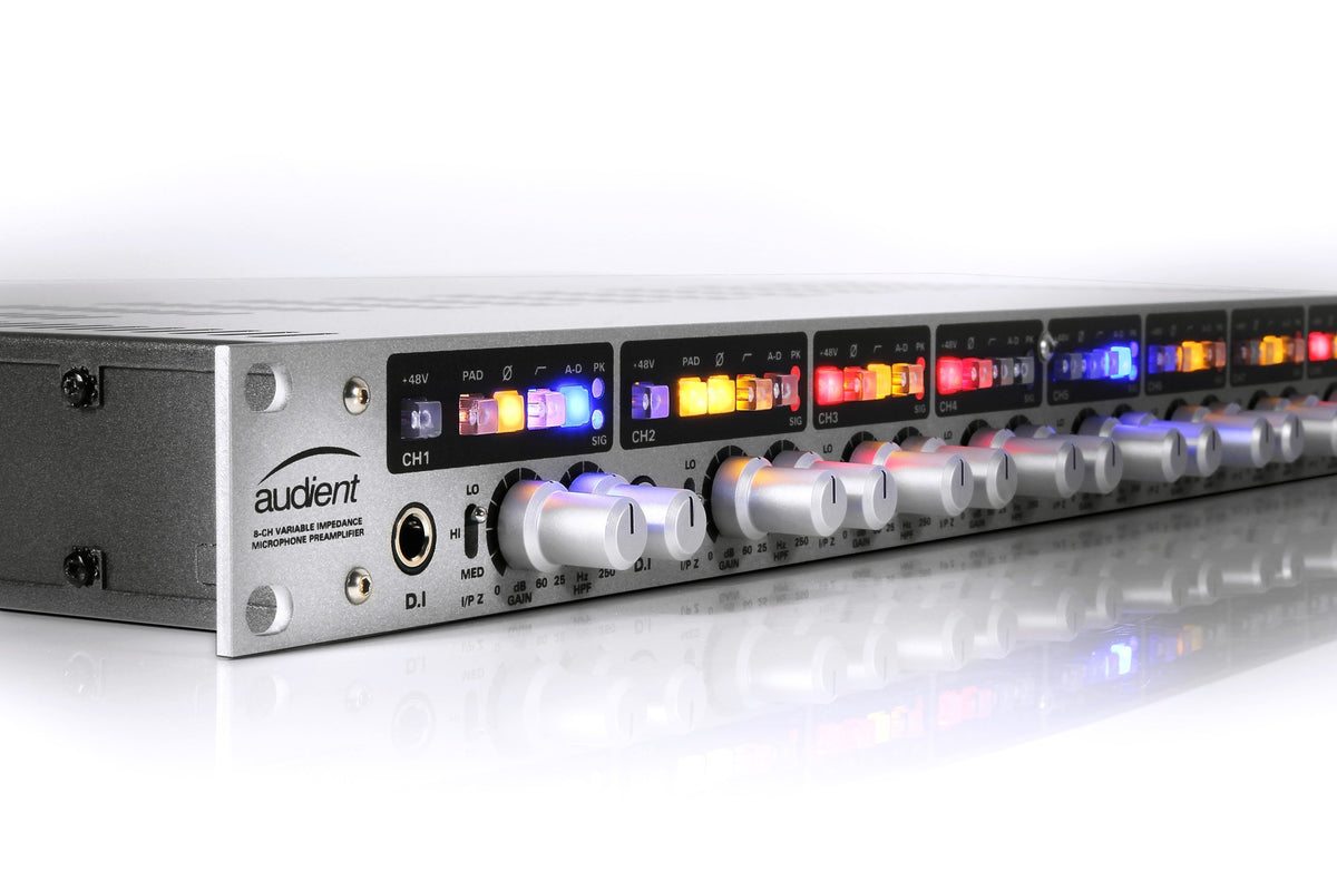 Audient ASP880 8-Channel Microphone Preamp with ADC