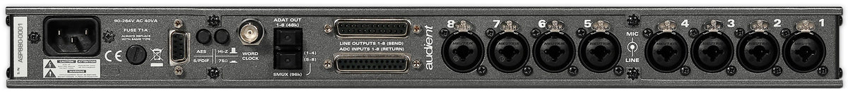 Audient ASP880 8-Channel Microphone Preamp with ADC