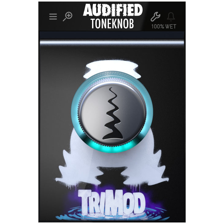 Audified ToneKnob TriMod Modulation Effect Plug-in - Electronic Delivery