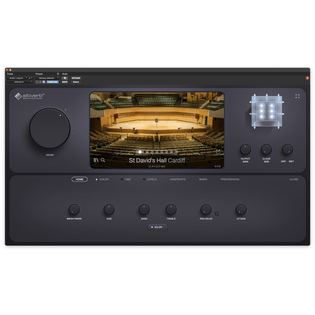 Audio Ease Altiverb 8 XL Convolution Reverb Plug-in - Electronic Delivery