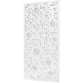 Auralex Fusion24 Acoustical Tuning Faceplate - Circuit, White