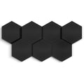 Auralex Synergy Hexagon 24 Acoustical Absorption Panel - 7-Pack, Black