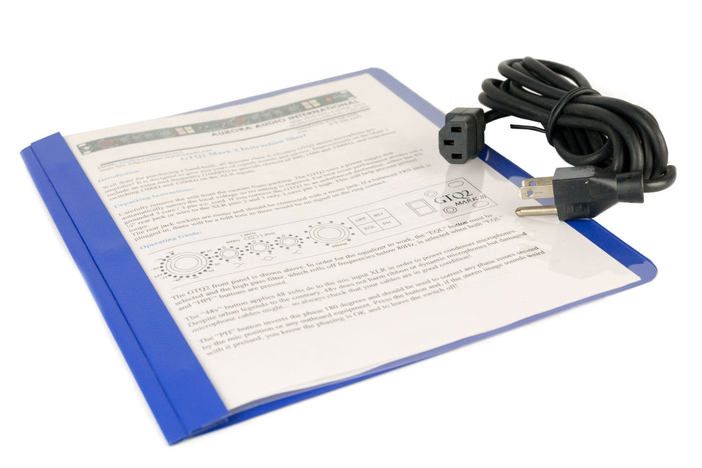 Aurora Audio GTQ2 Dual-Channel Microphone Preamp/EQ