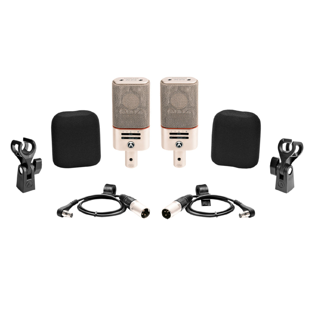 Austrian Audio OC818 Condenser Microphone Dual Set Go - Black