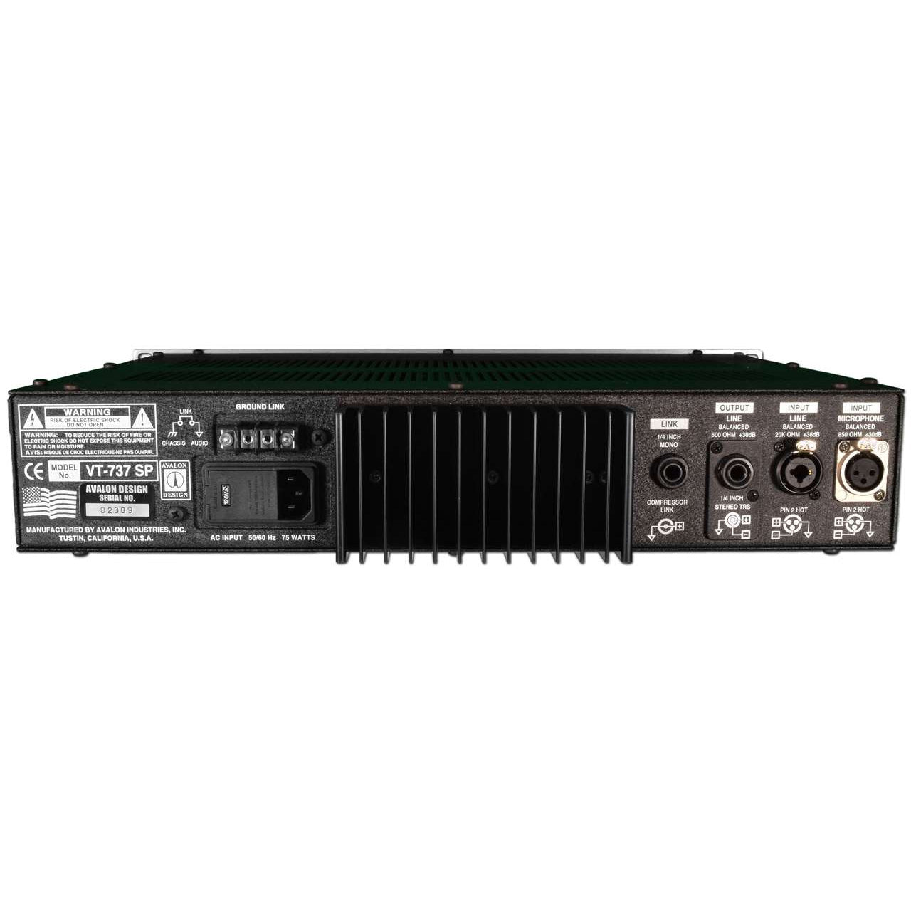 Avalon VT-737SP Instrument Preamp – Vintage King