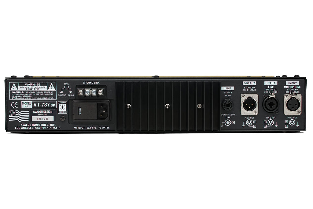 Avalon VT-737SP Tube Channel Strip - Limited Edition Gold (Demo Deal)