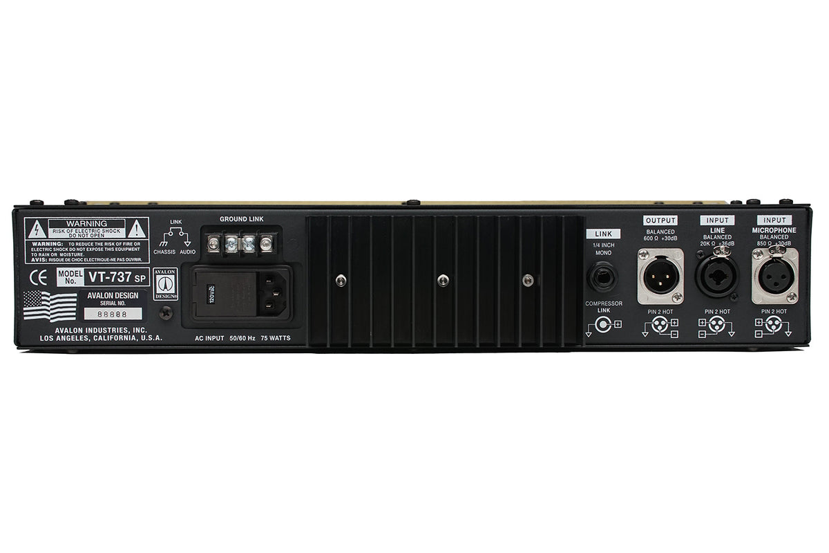 Avalon VT-737SP Tube Channel Strip - Limited Edition Gold