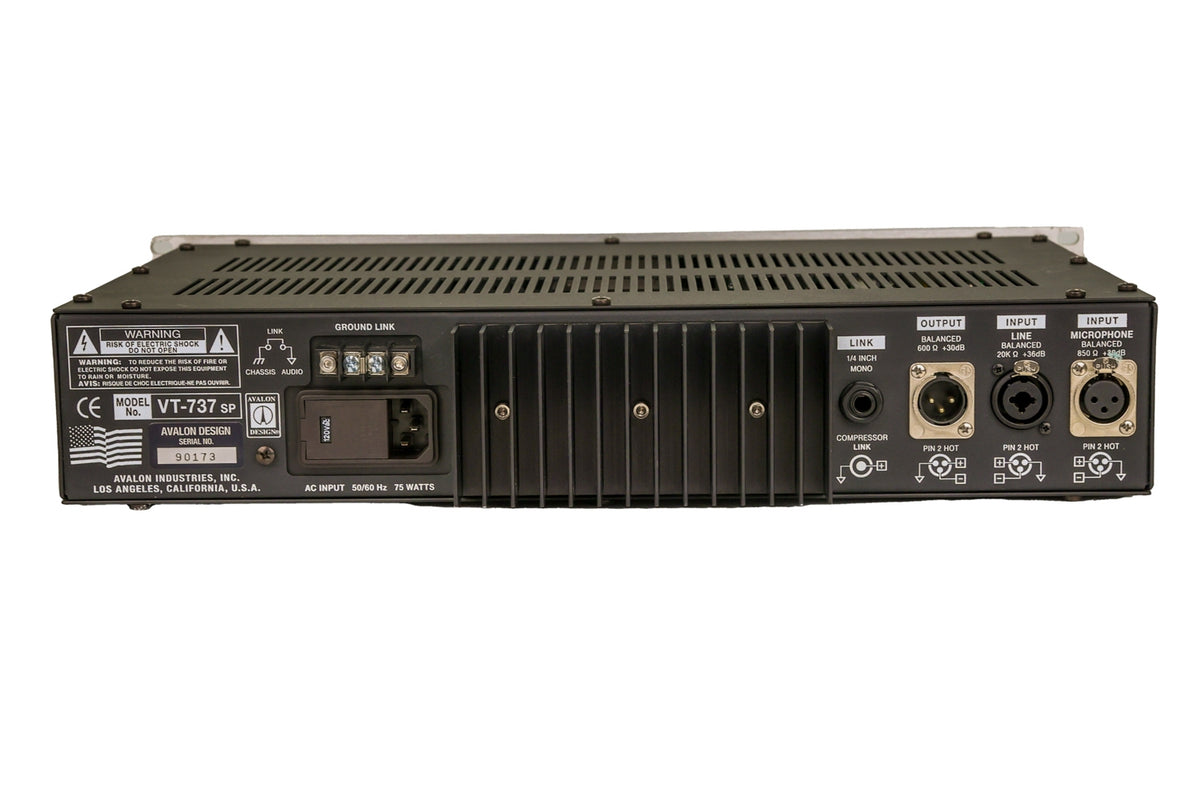 Avalon VT-737SP Tube Channel Strip #90173 (Used)