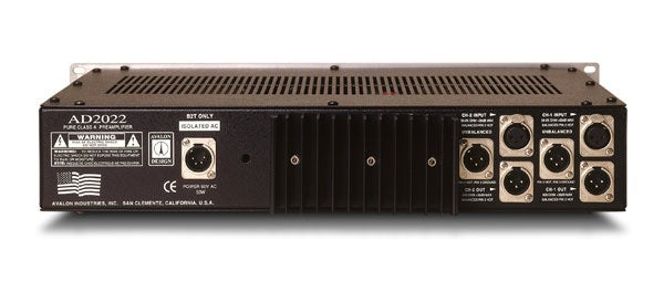 AVALON AD2022 ステレオマイクプリアンプ Avalon AD2022 Dual-Channel Microphone Preamp – Vintage King