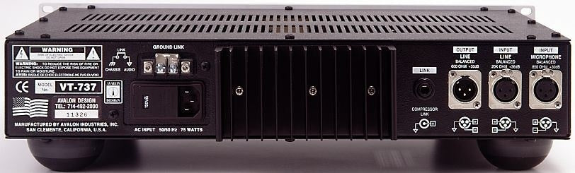 Avalon VT-737SP Tube Channel Strip (Demo Deal)