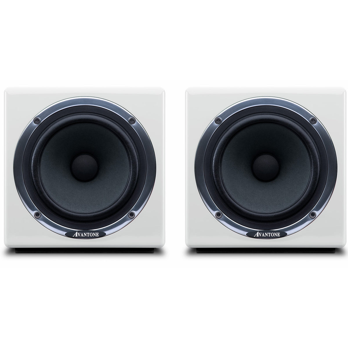 Avantone Active MixCube Mini Reference Monitor - White, Pair
