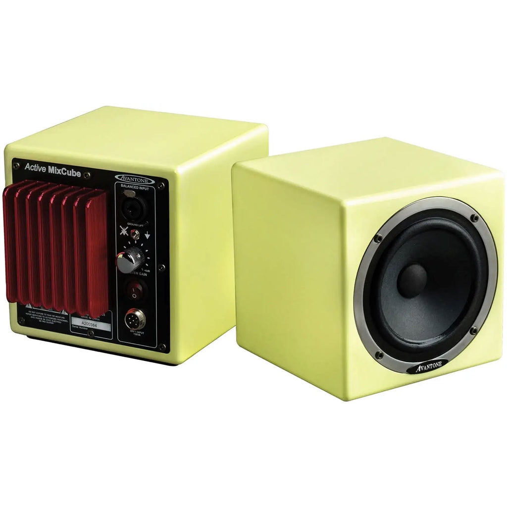Avantone Active MixCube Mini Reference Monitor - Cream, Pair