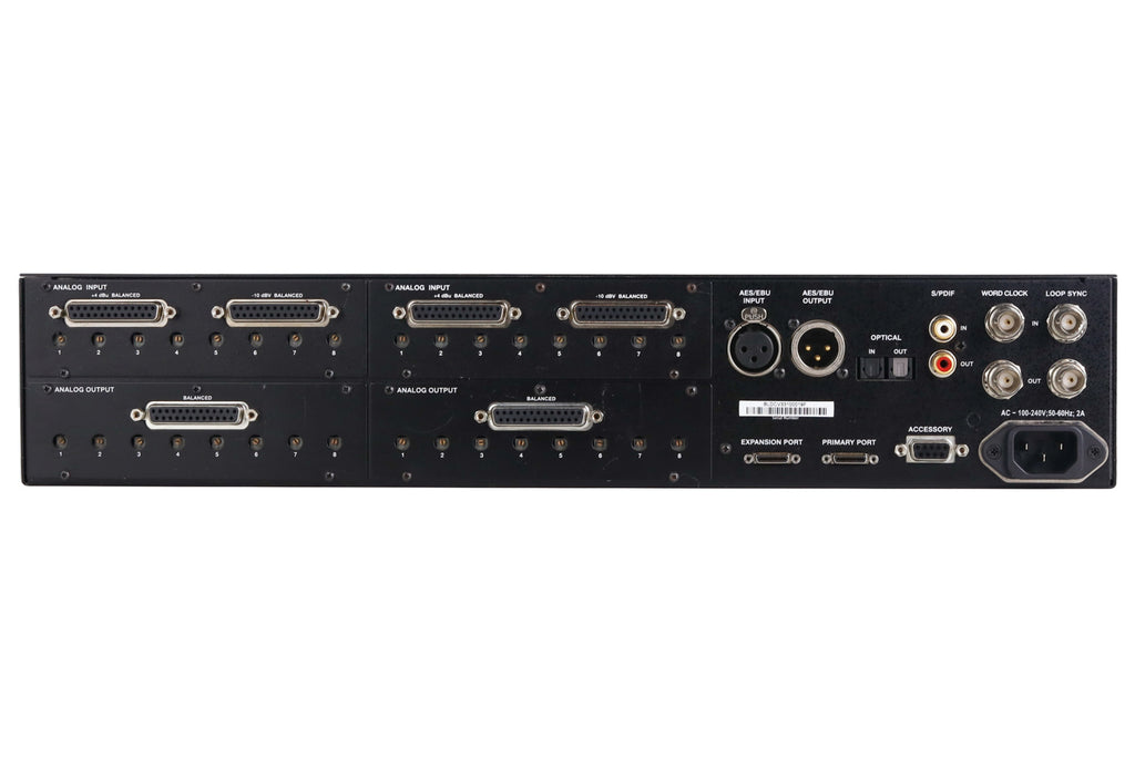 Avid HD I/O 16x16 Analog Audio Interface #BLDCV33100019F (Used)