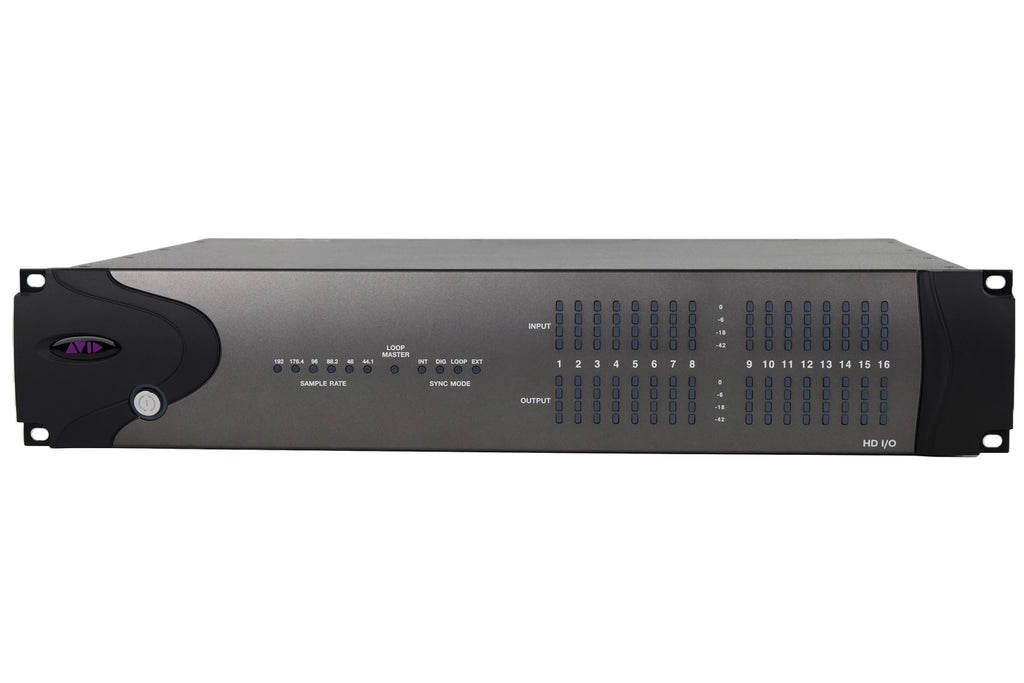 Avid HD I/O 16x16 Analog Audio Interface #BLDCV81100024H (Used)