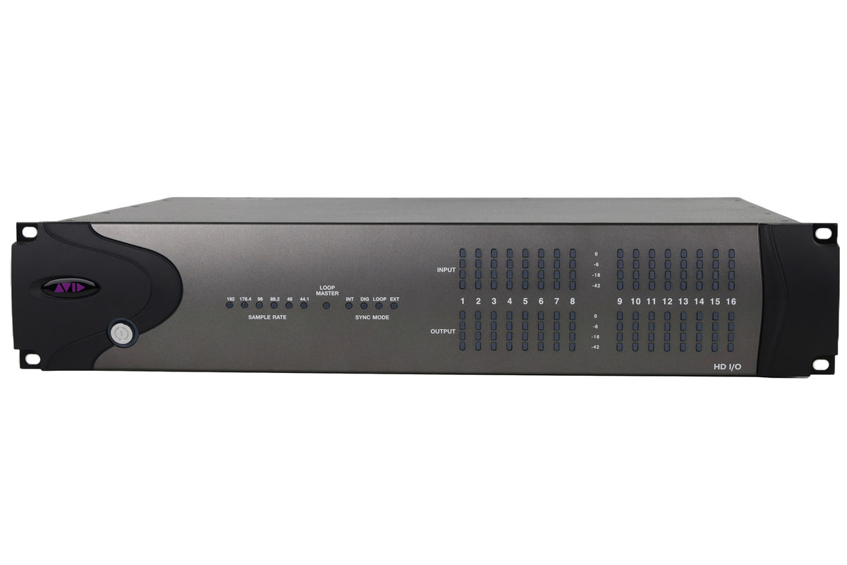 Avid HD I/O 16x16 Analog Audio Interface #BLDCV81100024H (Used)