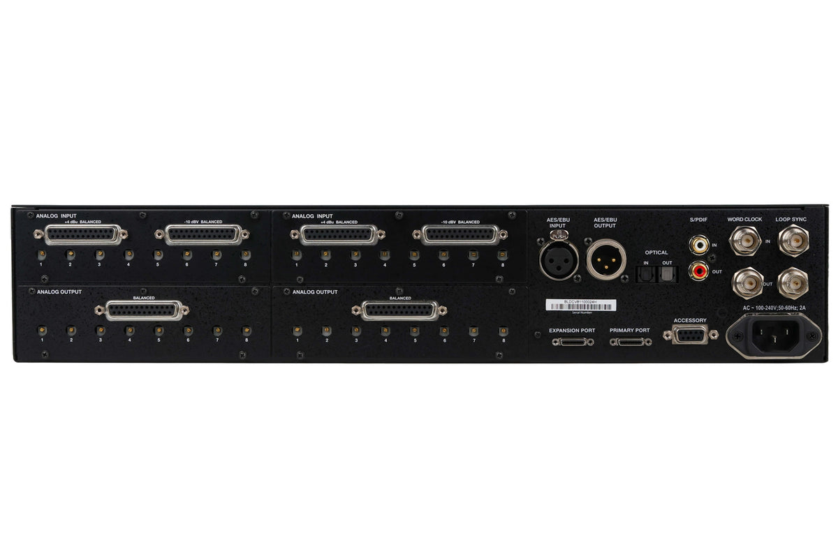 Avid HD I/O 16x16 Analog Audio Interface #BLDCV81100024H (Used)