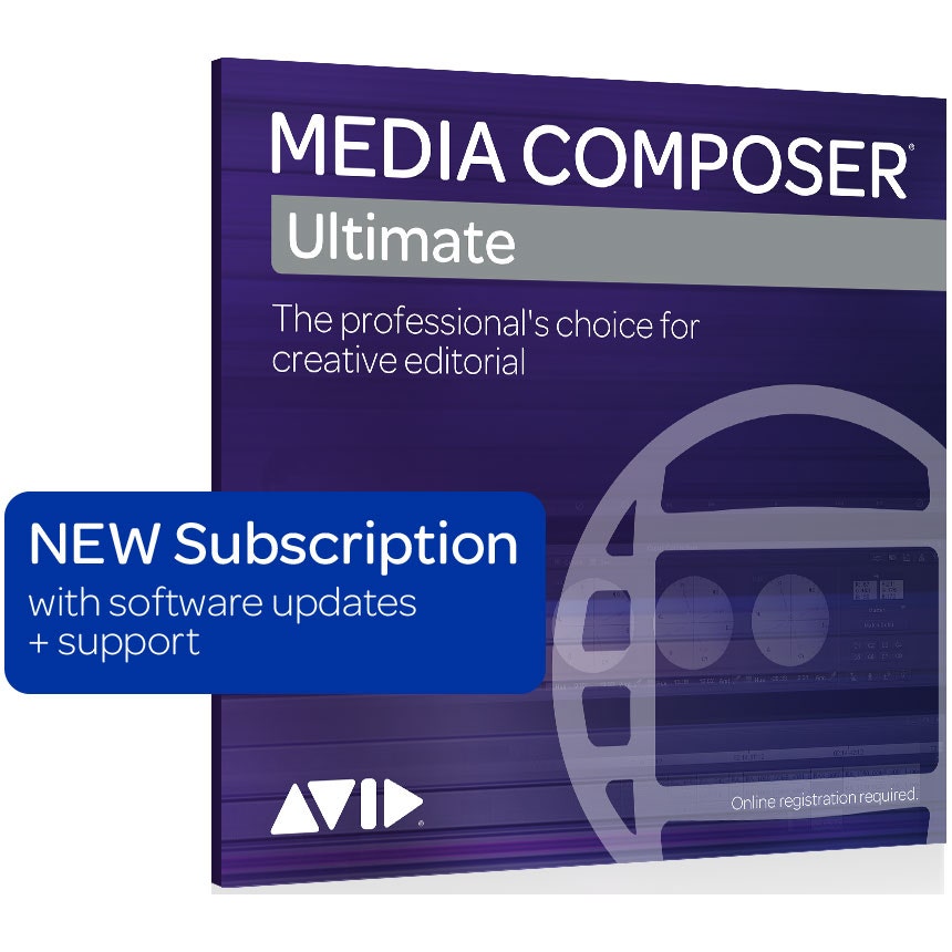 Avid Media Composer | Ultimate 1-Year Subscription