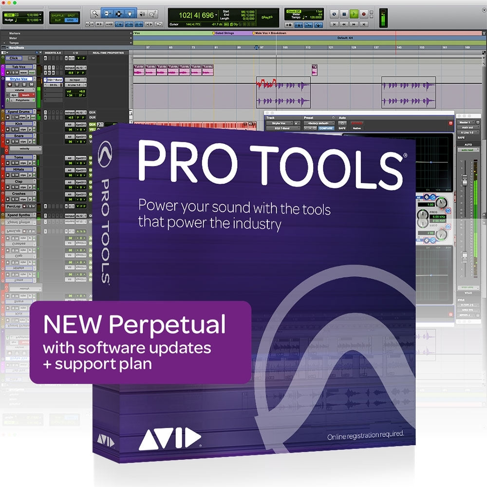 Avid Pro Tools Perpetual License - Electronic Delivery