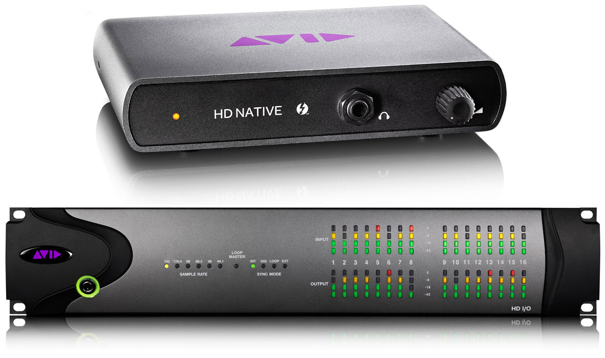 Avid HD Native Thunderbolt System + HD I/O 16x16 Analog