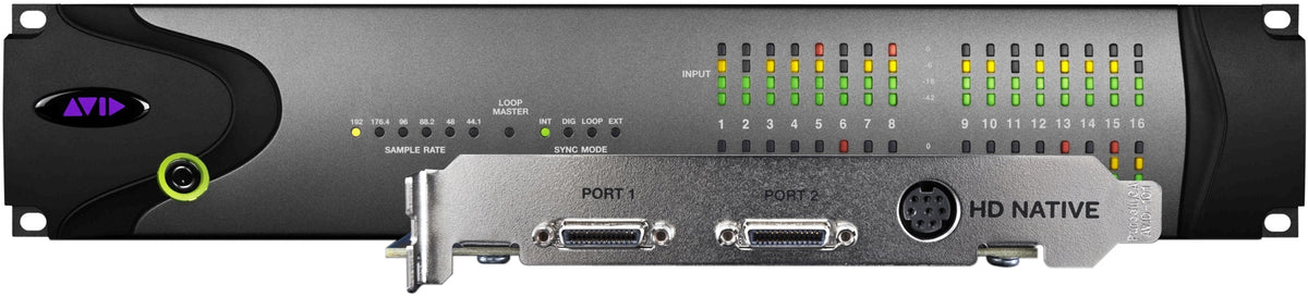 Avid Mbox Family to HD Native + HD IO 8x8x8 Upgrade