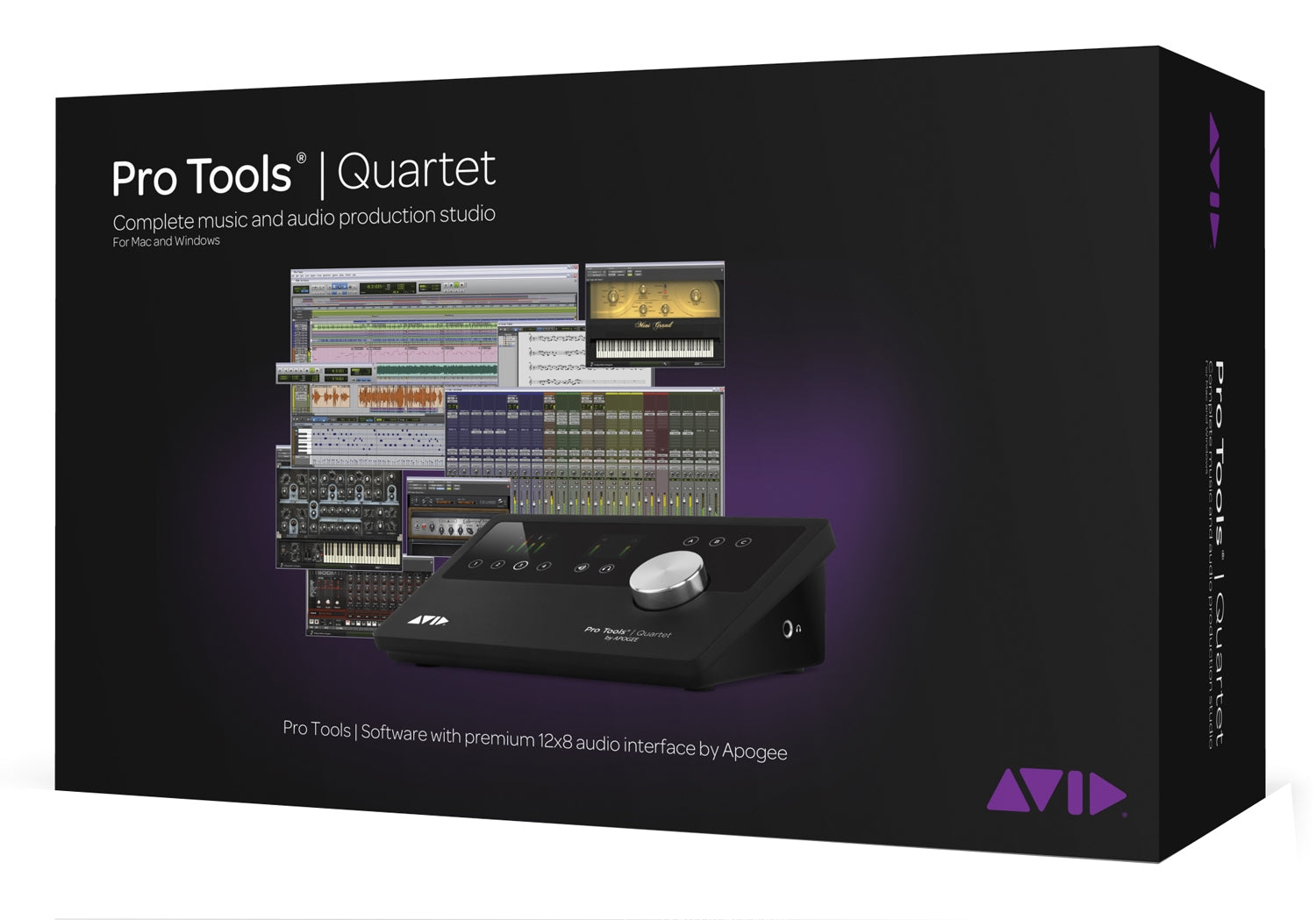 Avid protools Quartet USBオーディオインターフェイス Avid Pro Tools | Quartet by Apogee – Vintage King