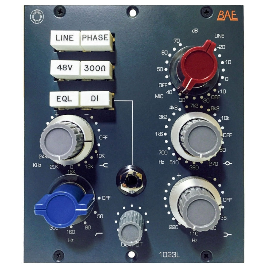 BAE 1023L 500 Series Mic Preamp/EQ
