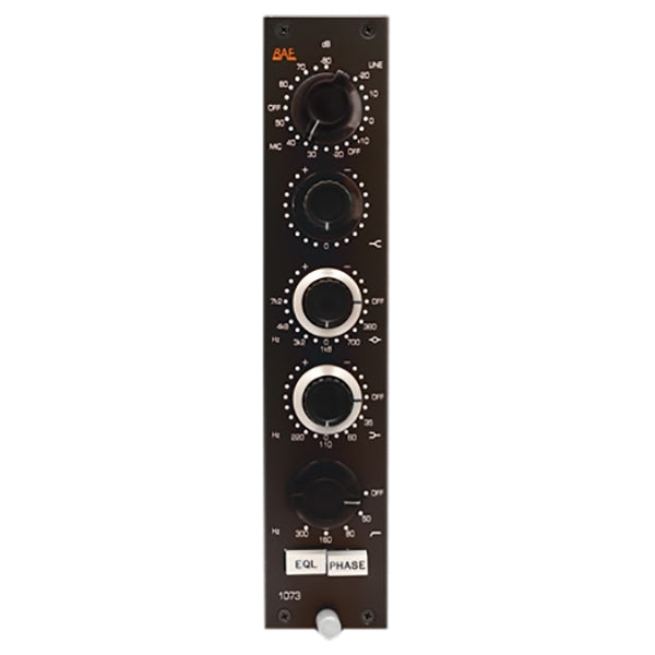 BAE 1073 Mic/Line Preamp/EQ Module - Black