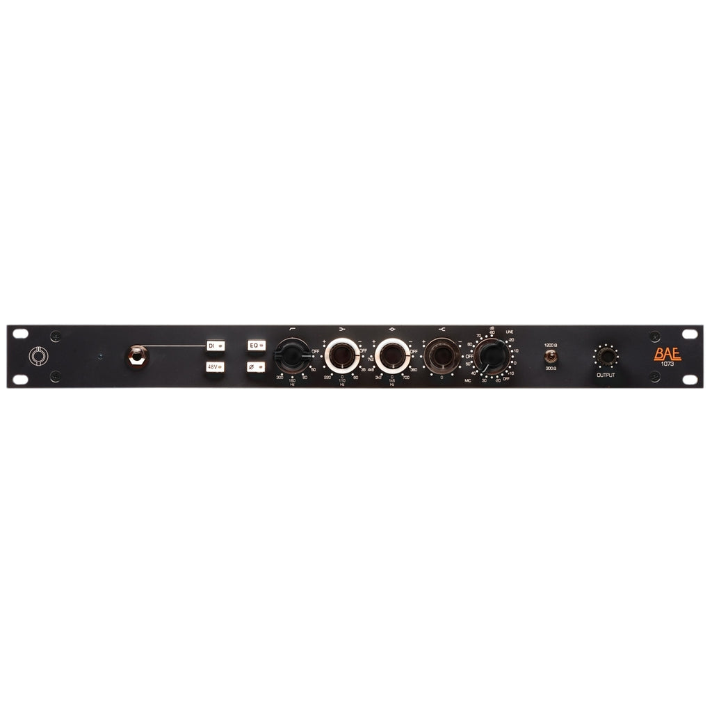 BAE 1073 Mic/Line Preamp/EQ without PSU - Black