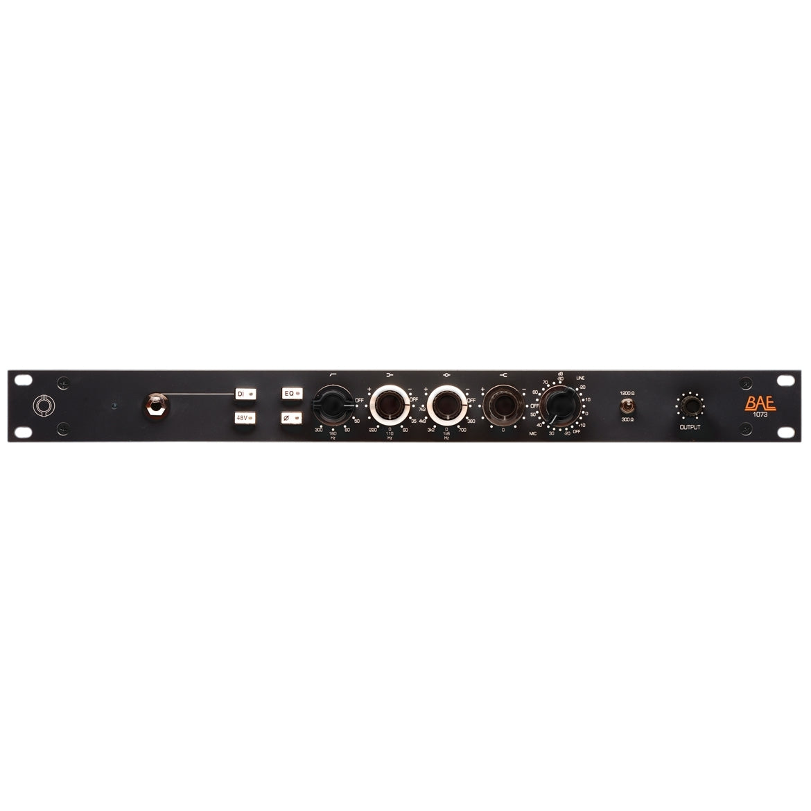 BAE 1073 Mic/Line Preamp/EQ without PSU - Black