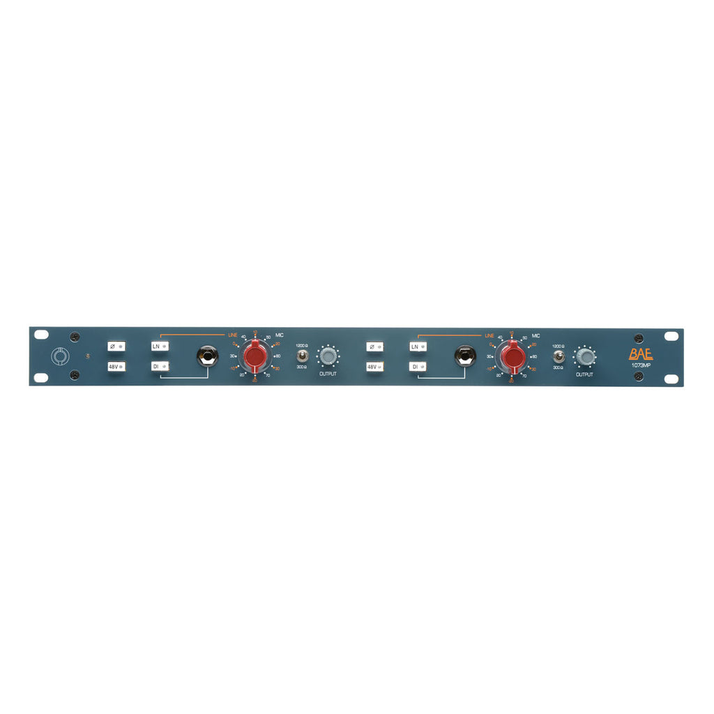 BAE 1073MP Dual-Channel Mic Preamp with PSU