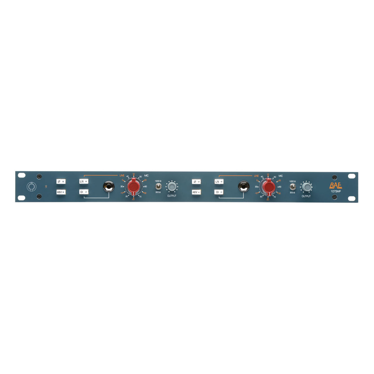 BAE 1073MP Dual-Channel Mic Preamp with PSU