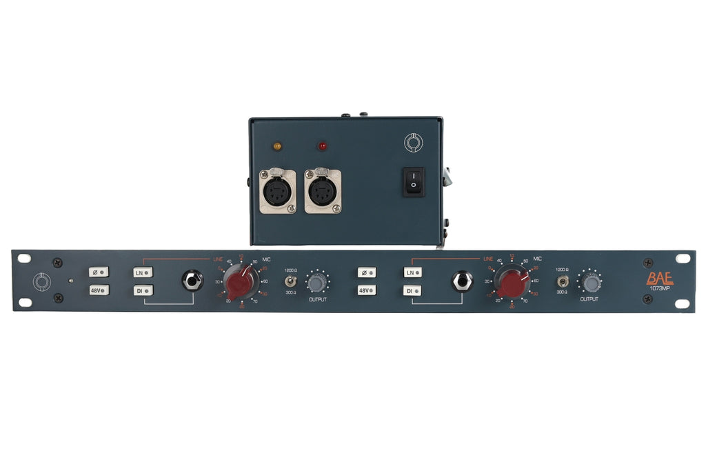 BAE 1073MP Dual-Channel Microphone Preamp with PSU #2516 (Used)