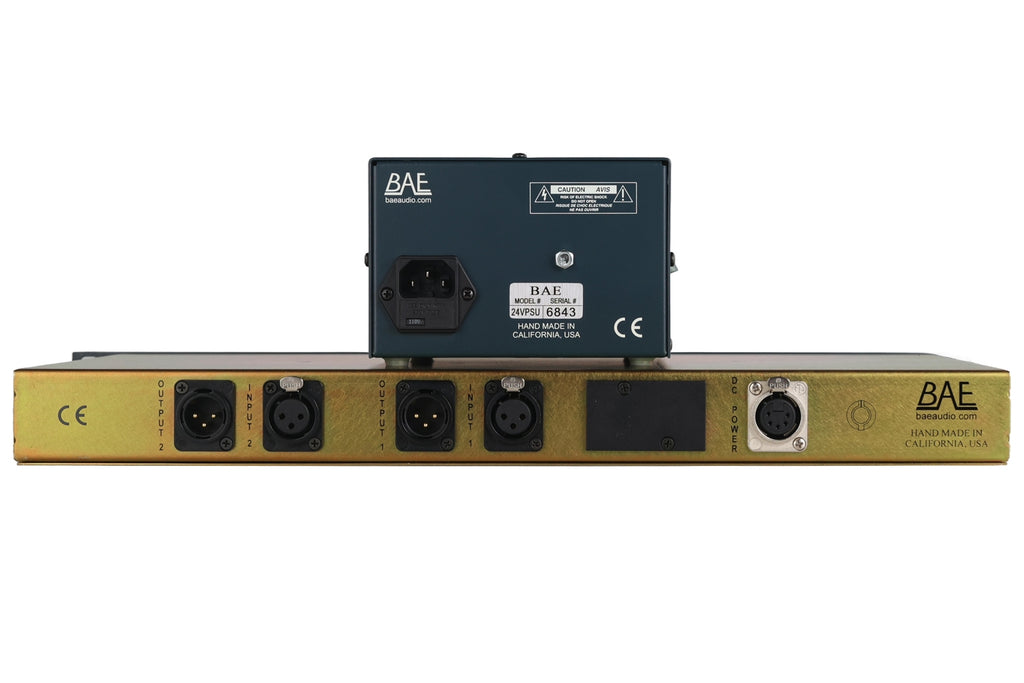 BAE 1073MP Dual-Channel Microphone Preamp with PSU #2516 (Used)