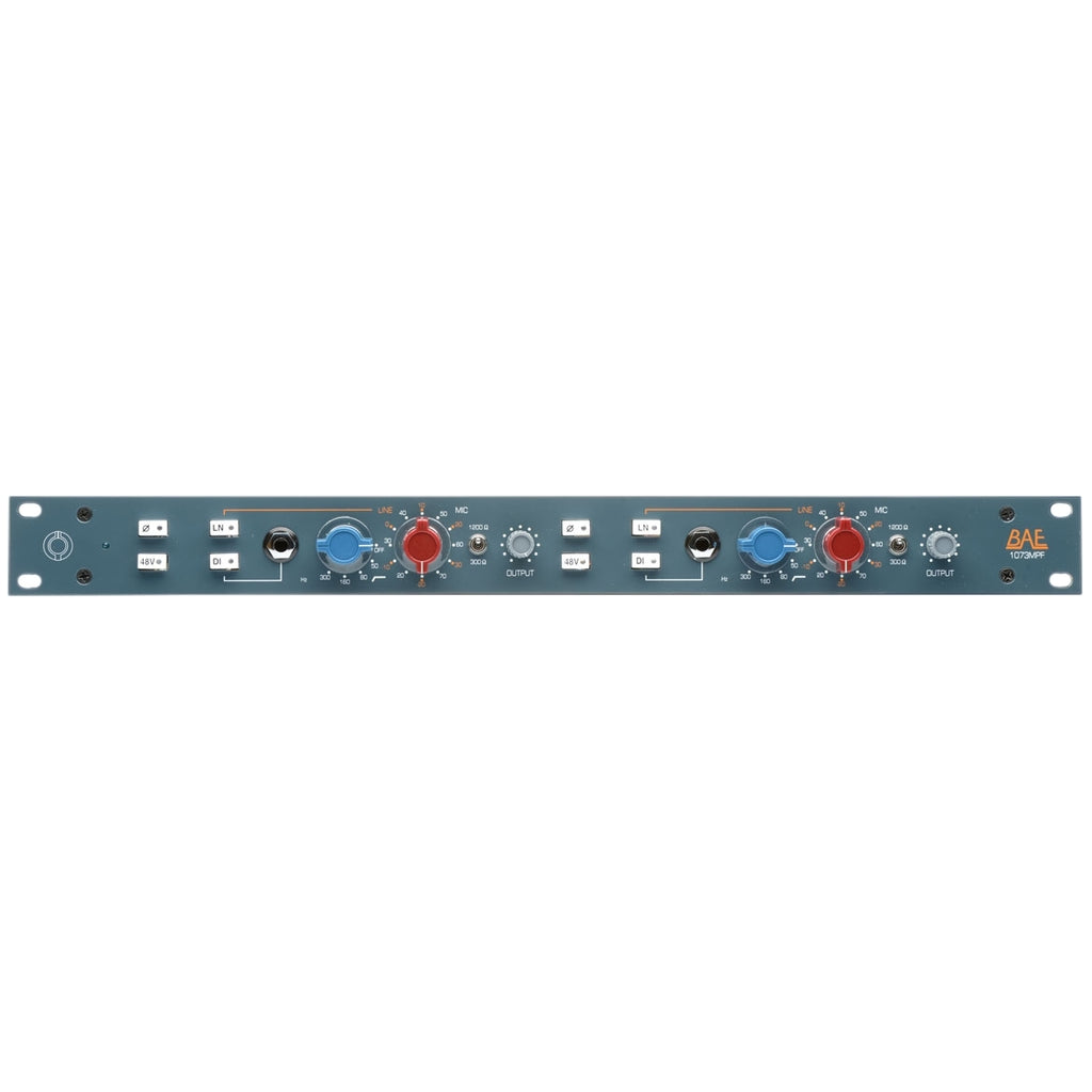 BAE 1073MPF Dual-Channel Mic Preamp without PSU
