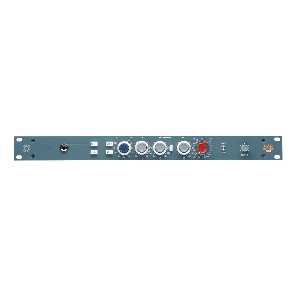 BAE 1084 Mic/Line Preamp/EQ with PSU