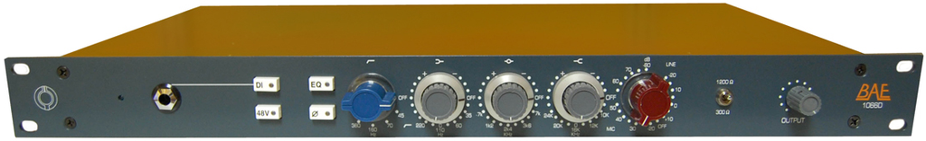 BAE 1066D Mic Preamp/EQ with PSU